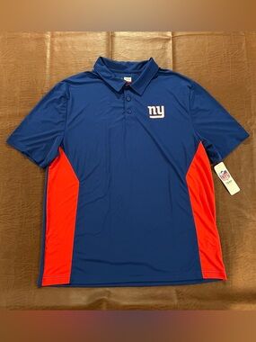 NWT New York Giants Men’s Polo Shirt - Size XL